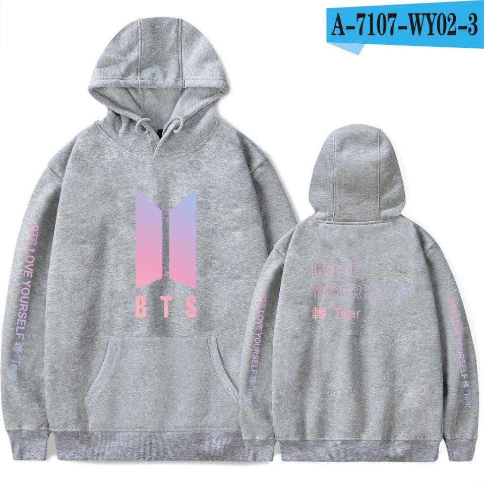 KPOP BTS Bangtan Boys Love Yourself Tear Hoodies Sweatshirts
