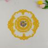 28 Cm Lace Coaster Embroidery Retro Lace Placemat Dust Cover Towel Coffee Table Mat Decoration
