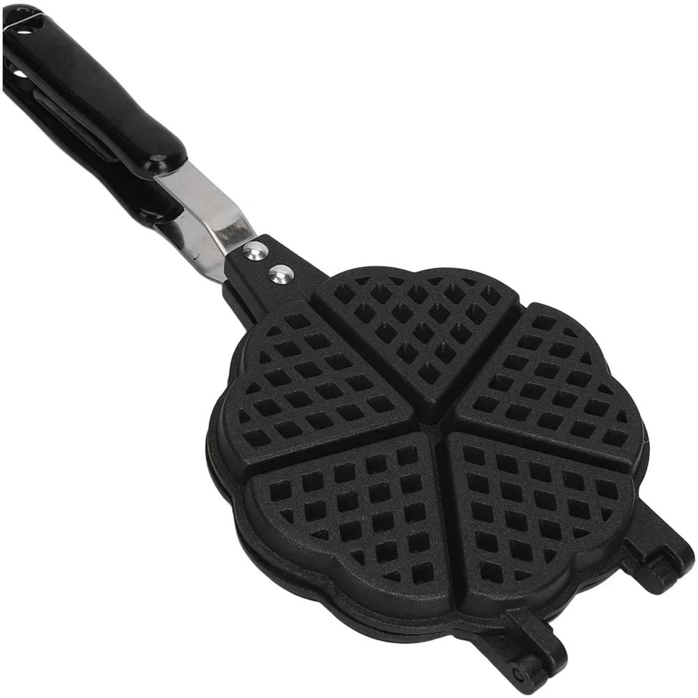 33,5*14cm Gofrownica Wszechstronne Narzędzie na Kuchenkę Żelazko do Gofry na Kuchenkę Powłoka Nieprzywierająca Łatwe Wyjmowanie Jedzenia Szybkie Czyszczenie