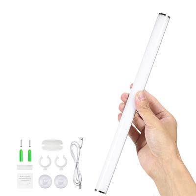 Luz LED para Proteção dos Olhos Carregamento USB Luz para Selfie Interruptor de Toque Luz de Espelho Dimerizável Sem Fio IP44 À Prova d'Água para Banheiro Doméstico