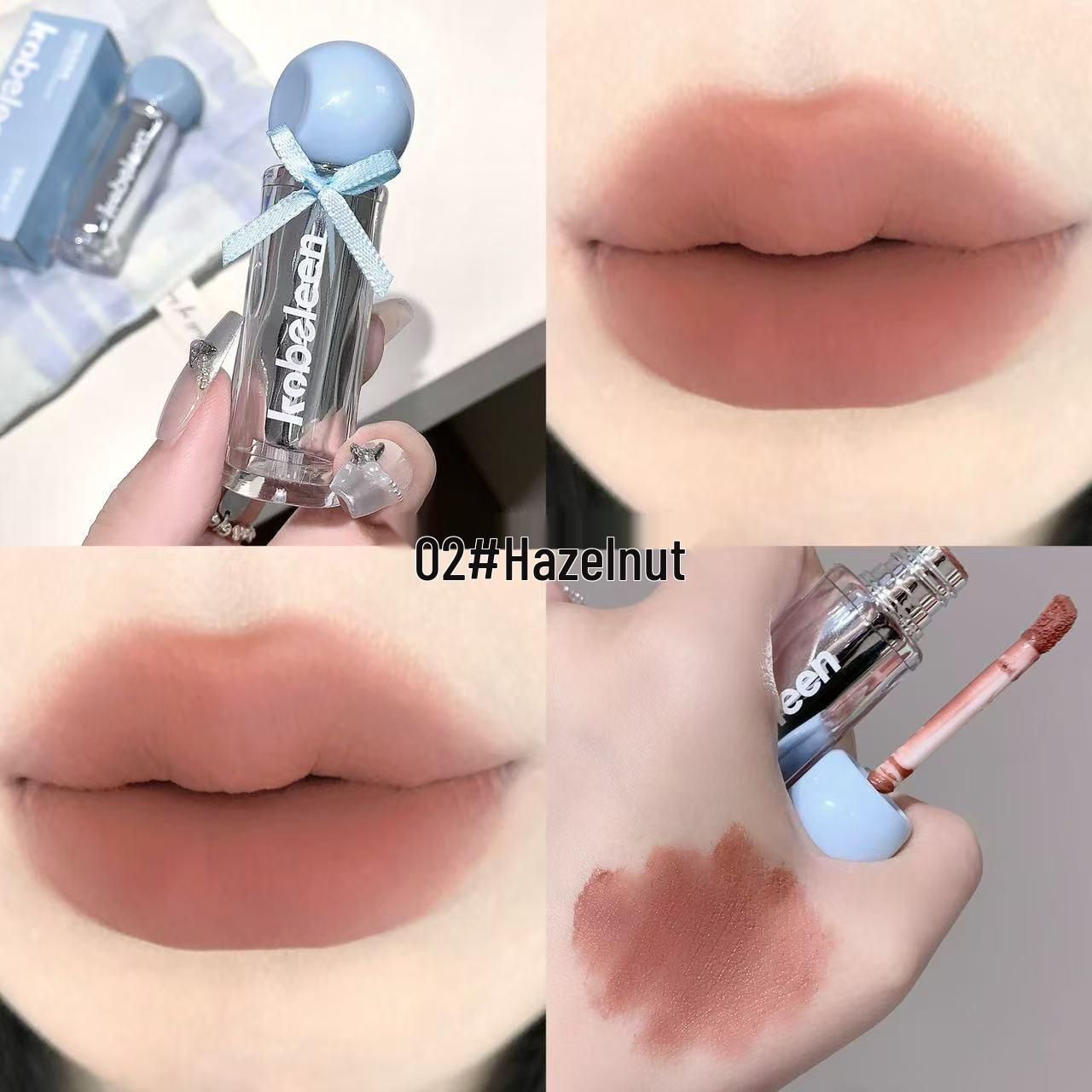 

Kobeleen Mianmian Soft Mist Matte Velvet Lip Glaze - Non-Drying, Natural Feel Lipstick 2g