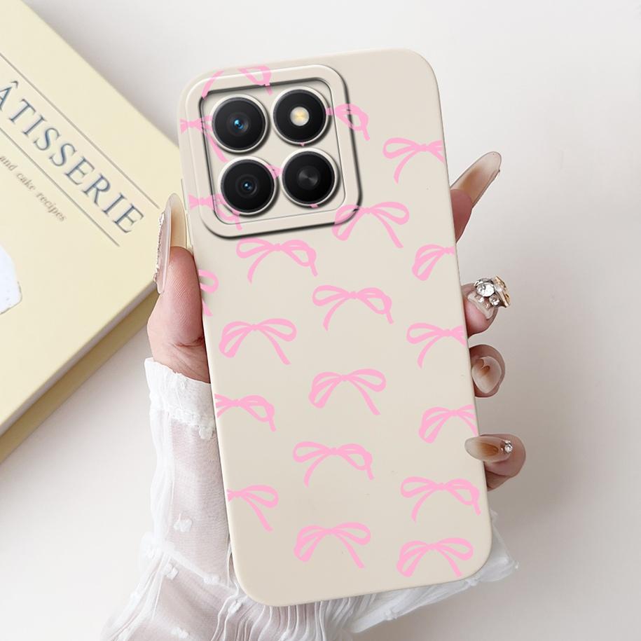 For Honor X8c ABR-LX1 ABR-LX2 ABR-LX3 Case Fashion Girl Butterfly Soft Silicone Couple Cover For Honor X8C X 8C 2025 Phone Shell