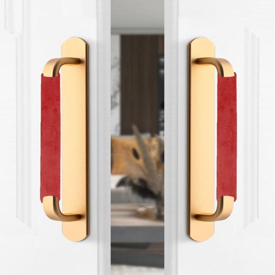 2Pcs Refrigerator Door Handle Cover Adjustable Appliance Handle Protective Cover Set