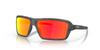 Oakley OO9129 Black Ruby 63mm Sunglasses, Camo/Prism Lens,