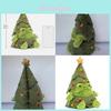 Weihnachts-Frosch-Stofftier mit PP-Stoff und staubdichter Tasche für Feiertagsdekoration