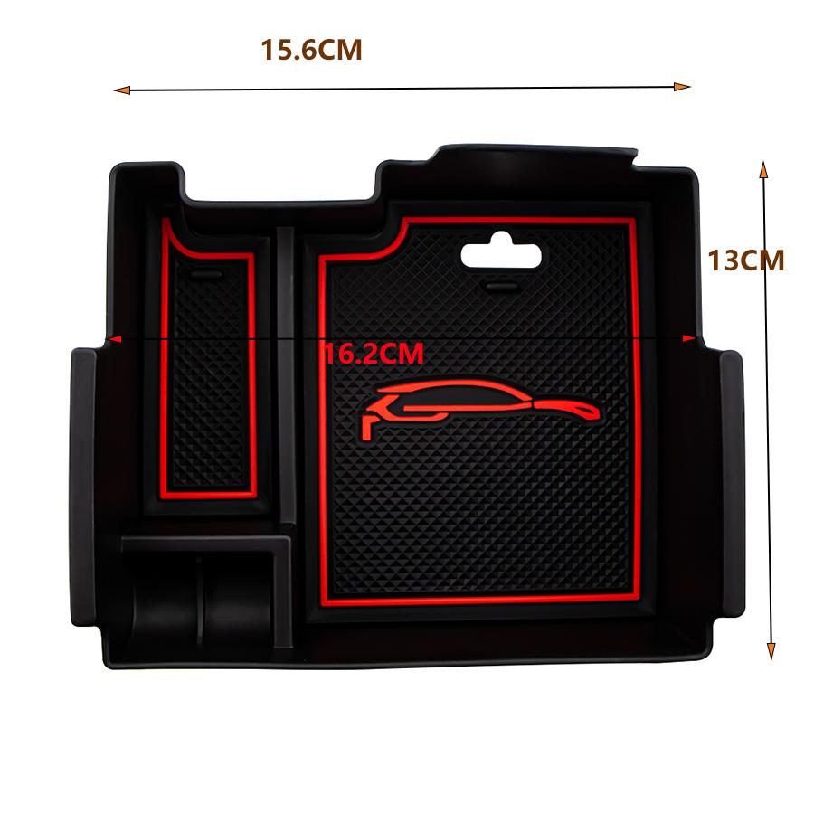 Dla Forda Explorer 2011 2012 2013 2014 2015 2016 2017 2018 Pudełko do przechowywania podłokietnika Pojemnik na monety Organizer na konsolę środkową Pojemnik