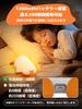 Smiling Shark Bedside Lamp [Naturally Blurred Face, Soothing Night Light] Fluffy Ambient Lighting with Touch Sensor, 3-Level Dimming, Warm White and