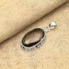 Smoky Topaz Gemstone Handmade 925 Solid Sterling Silver Jewelry Pendant For Wedding Gift
