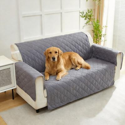 Entspannter Wende-Sofabezug Sofaüberwurf für Hunde Wasserabweisende MöbelSchutzhülle Mit Elastischen Bändern Für Haustier Katze