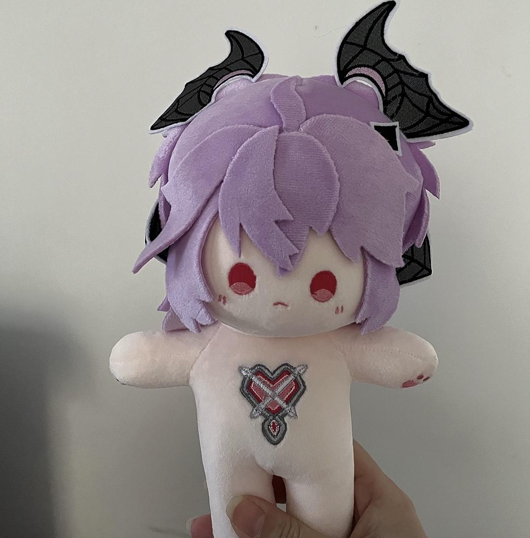 Stofftiere 20cm Anime Genshin Impact Durin Baumwollpuppen Spielzeug Cos Kinder Erwachsene Verkleidungs-Plüschtiere Geburtstagsgeschenke Oder Festivalgeschenk No skeleton