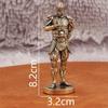 Black Myth: Wukong Figurine - The Monkey King Anime Model, Trendy Bronze Metal Handicraft
