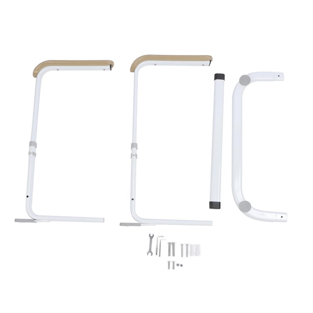 Chair Stand Assist for Elderly Seniors Mobility 6 Heights Adjustable TPE Handles Non Slip Couch Standing Aid Brown