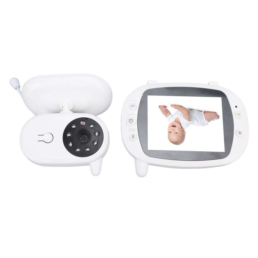 BM850 Baby Video Camera Wireless 2 Way Talk Night Vision 3.5in IPS Screen Night Light Zoom Video Baby Accessory