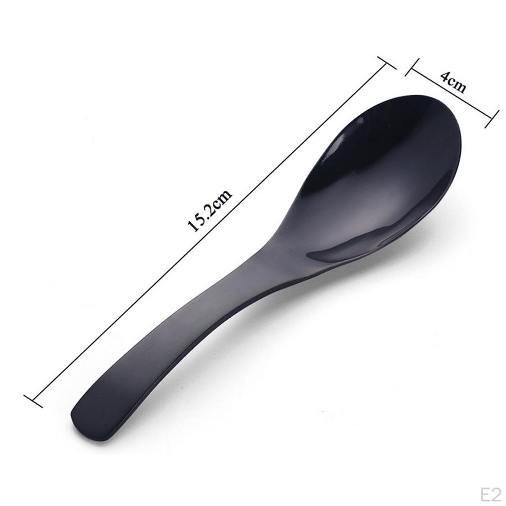 Coffee Spoon Soup Dessert Cutlery Ladle Home Kitchen