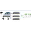 1 Unit Evemodel 3V-24V DC Power Distribution Module 12 Channel with Individual Switches PCB017