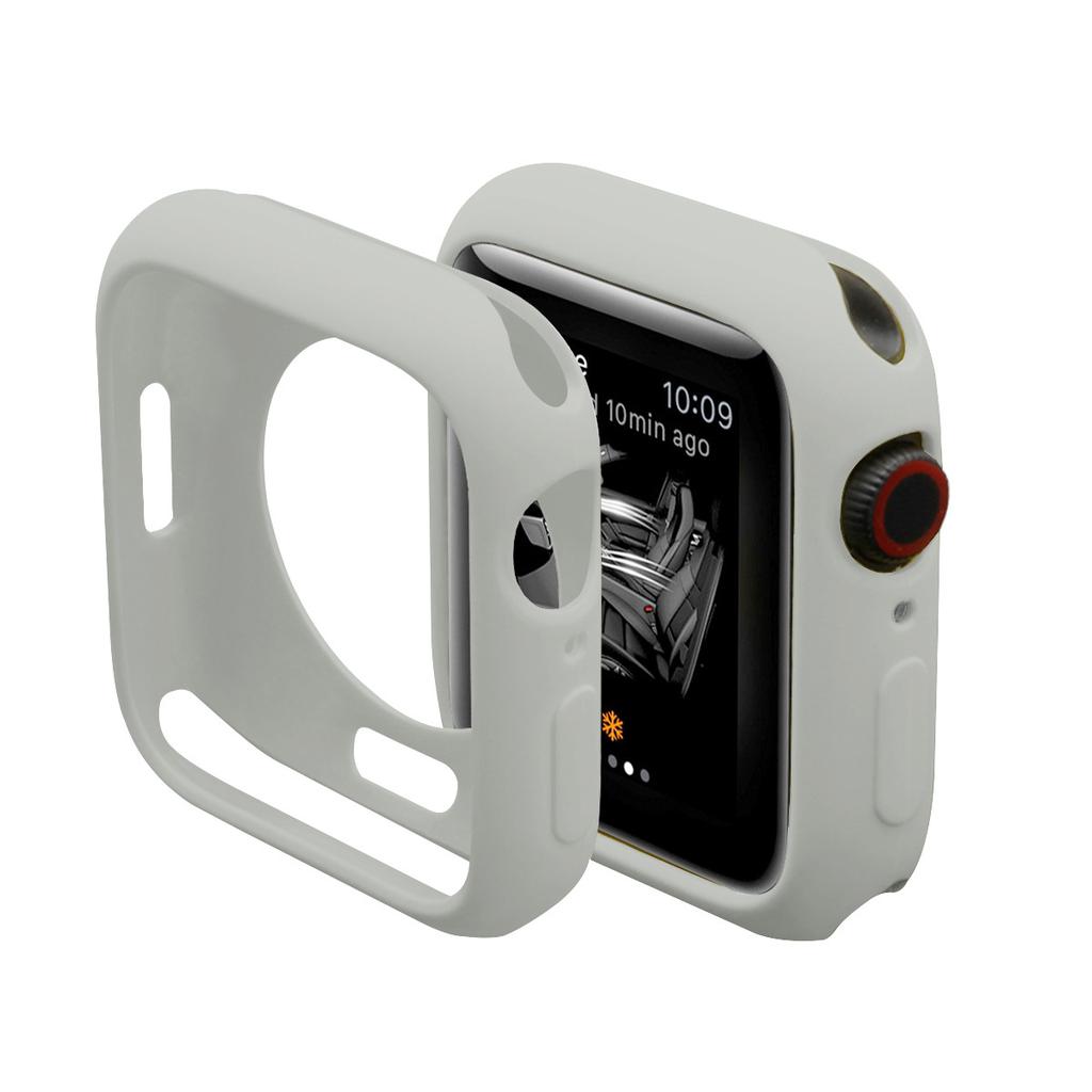 Cover for Apple Watch Case 45mm 41mm 44mm 40mm 42mm 38mm 44 45 mm silicone protector Shell iWatch series 3 4 5 se 6 7 8 Bumper