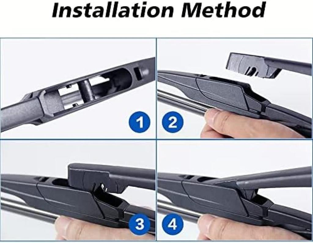 Rear Wiper Arm Blade Kit Replacement, for Nissan Juke Hatchback