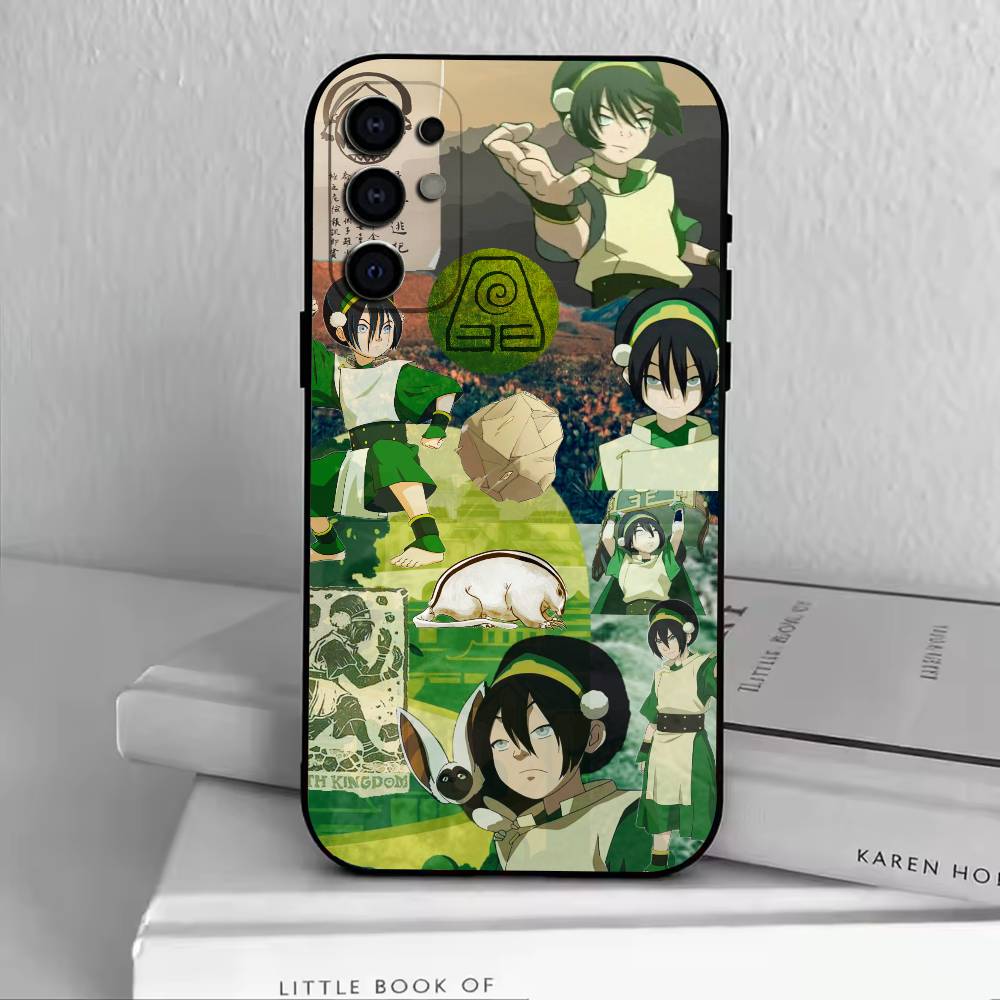 Avatar The Last Airbender Phone Case Black Silicone Soft For Samsung S25,S24,S21,S22,S23,S30,Ultra,S20,Plus,Fe,Lite