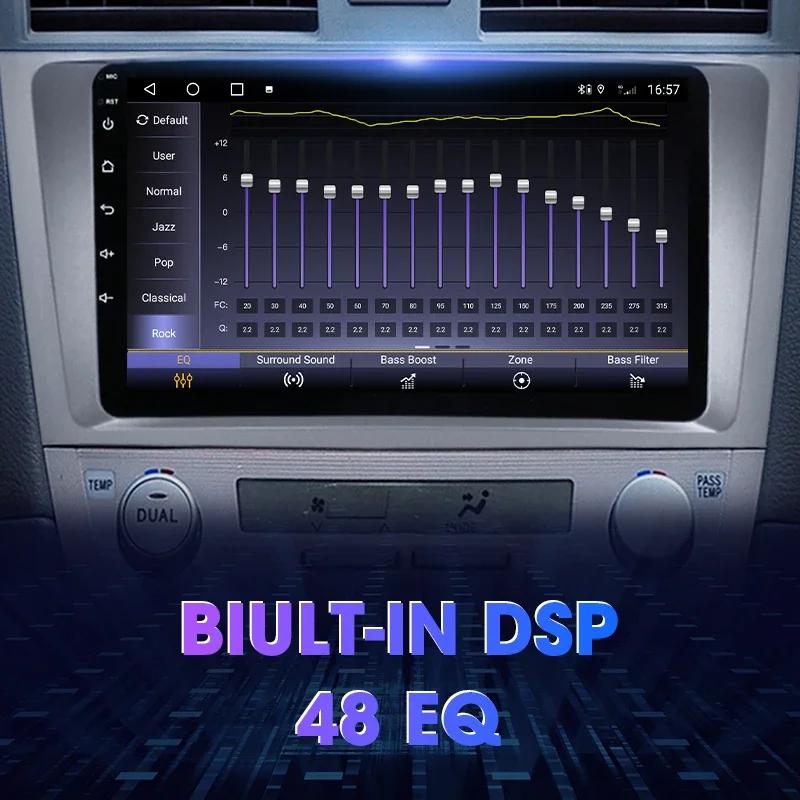 2 Din Android 12 Autoradio Für Toyota Camry 7 XV 40 50 2006 - 2011 Multimedia Video Player GPS 4G Carplay Auto Stereo Head Unit