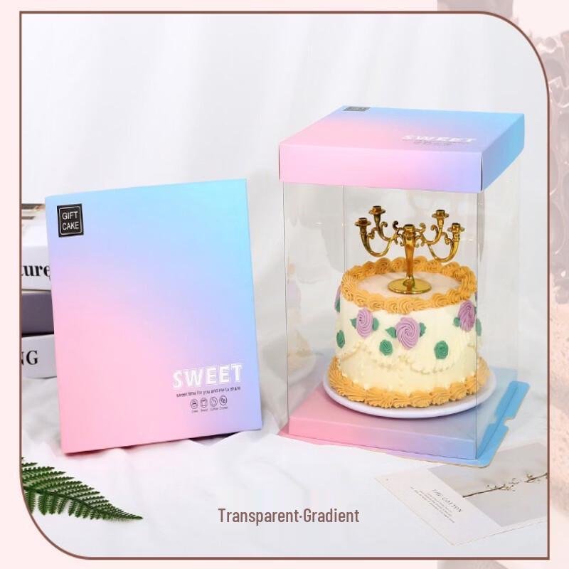 

Transparent Cake & Gift Boxes