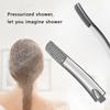 Sprinkler Head High Pressure S-shape Rectangle Rainfall ABS Square Handheld Water Saving Shower Heads Spray Supplies