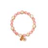 Luminous Cat's Eye Ash Glass Bracelet: Women's Luck-Changing Crystal Ornament