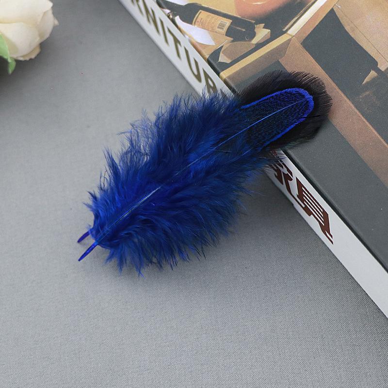 Natural Feather Diy Feather Dachang Feather Pheasant Hair Headdress Accessories Clothing Accessories 5-8Cm Colored Feather