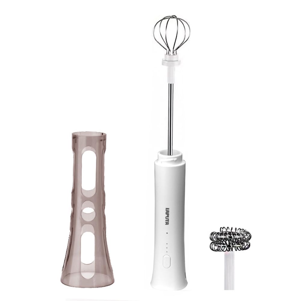This Electric Milk Frother Features Three Adjustable Settings, Is Compact, Lightweight, and Quiet, and Is Perfect for Making Coffee, Matcha, Eggs,