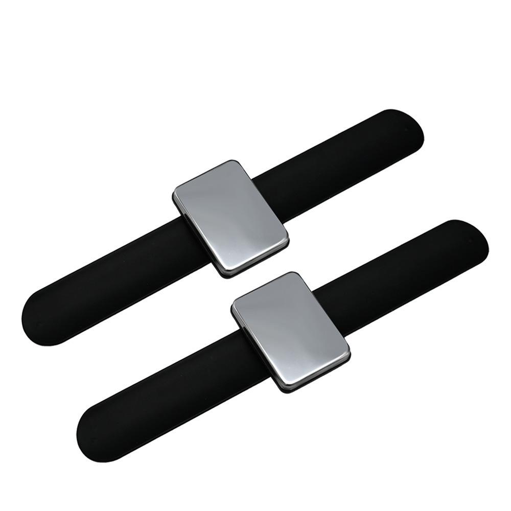 1Pc Magnet Pat Ring Wrist Soft Strap Studio Hair Disc Hair Pickup Hairpin Clip Hair Tool