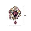 Mode Retro Tränentropfen Brosche Brautbrosche Party Bankett Hochzeit Anstecknadel Schmuck