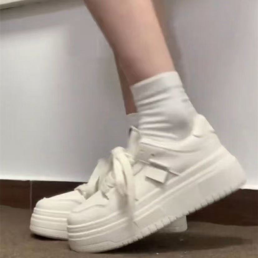 College style big head shoes platform sports low top new casual ins tide