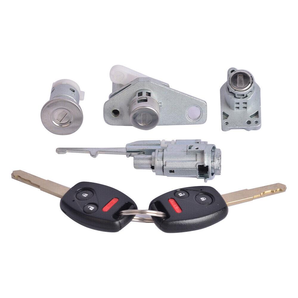 

Ignition Switch Door Barrel Trunk Lock W/Keys For Honda CIVIC 06-08