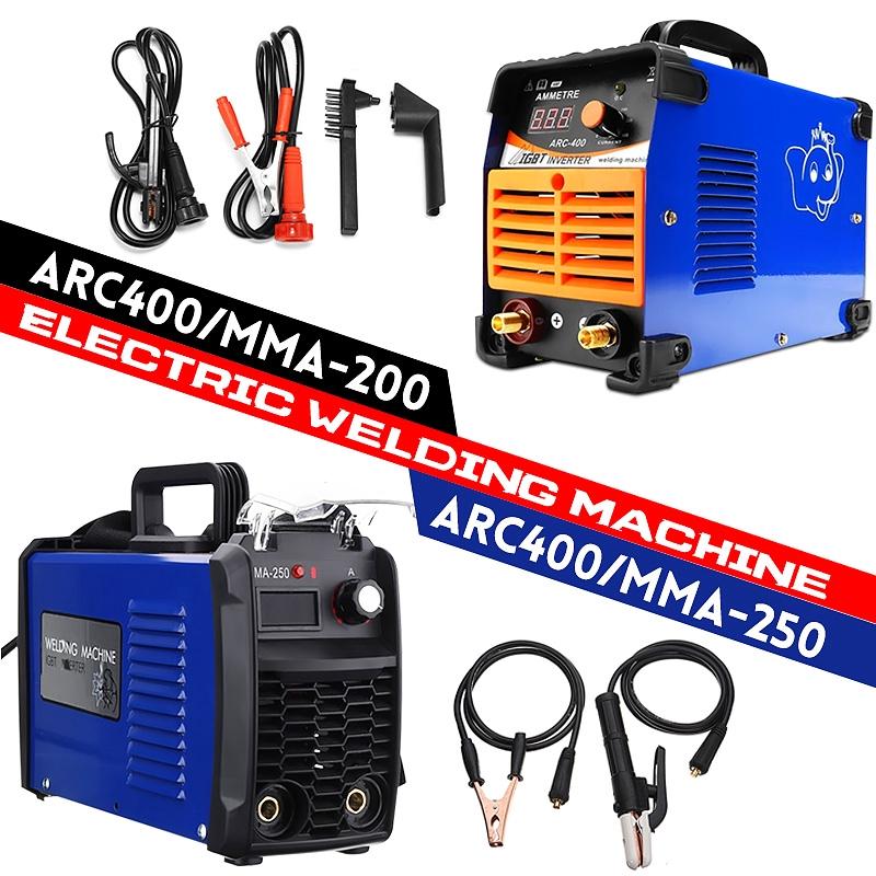 Przenośna Cyfrowa Spawarka Inwertorowa 220V Spawarka IGBT Wtyczka EU 318*200*141mm