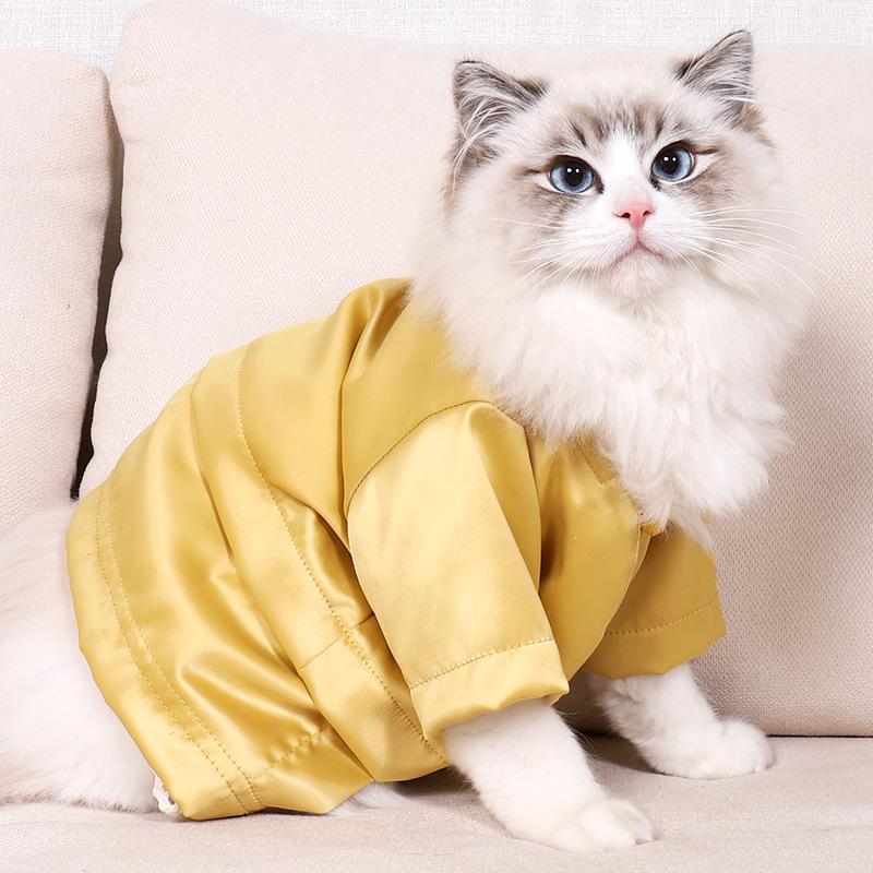 Summer Breathable Japanese-Style Anti-Shed Silk Cat Clothes