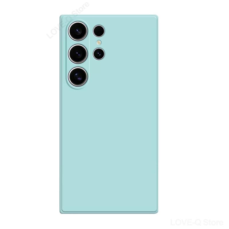 For S24 S23 Ultra Case Upgraded Liquid Silicone Case For Samsung Galaxy S24 S23 S22 Ultra Plus S24Ultra Cases Soft Cover