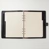 Filofax Classic Stitch System Notebook A5 Black 028510