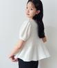 KNIZURE Flare Ribbon Half Knit_Cream