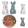 Easter Rabbit Shape Silicone Tool Reusable Easter Rabbit Chocolate Baking Tool Mousse