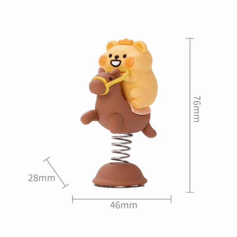 Качающийся орнамент Aige Маленький медведь Камень-жук