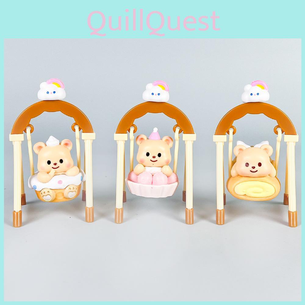 Yellow Butter Bear Anime Figure With Pvc Material For Giftgiving And Display