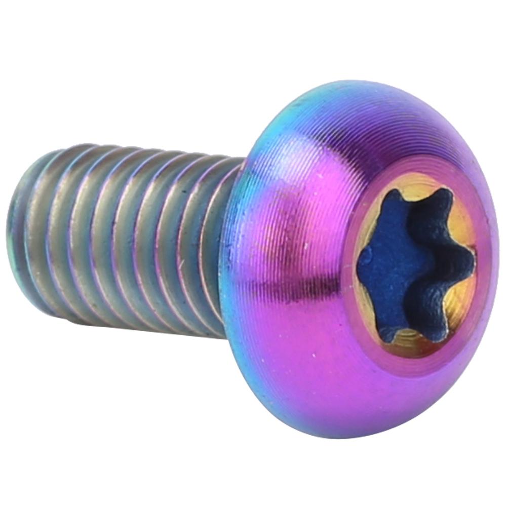 5pcs Celsius Pack Alloy M5*12 Water Bottle Cage M5*10 Disc Brake Screws(M5*10 Gold )