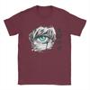 Men T-Shirts Gojo Satoru Jujutsu Kaisen Limitless Eye Vintage 100% Cotton Tee Shirt Short Sleeve T Shirt Tops Graphic Printed