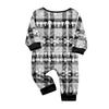 Print Cute Family Set Pajamas, Home Clothes, Family Set Long Sleeve Top Pants Set