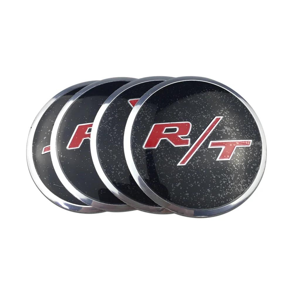 4PCS Alloy Car Wheel Center Emblem Hub Sticker for Dodge AVENGER CALIBER CARAVAN Challenger CHARGER DART NITRO RAM Accessories PP2