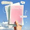Horizontal Line Kawaii Loose-Leaf Notebook Loose Leaf Horizontal Line Notebook  School Supplies