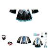 Hatsune Miku Vocaloid Pu Cosplay Top Kleid Krawatten Set für Weihnachtsshow
