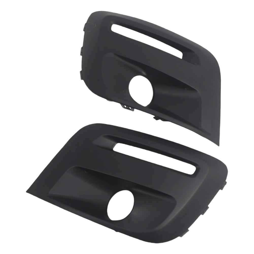 Fog Light Frame Protector Cover 1513564680 Front Bumper Fog Lamp Grille Cover Fit for Citroen Berlingo Peugeot Partner 15-19