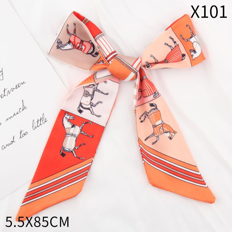 Seidentuch Schleife für Tasche Lang Vielseitig Streamer Gebundenes Haar Damenband Haarschmuck Stirnband