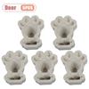 1-10PCS Christmas Elk Plaster Aromatherapy Candle Silicone Mold DIY Handmade Soap Car Vent Clip Crafts Home Fragrance Decor