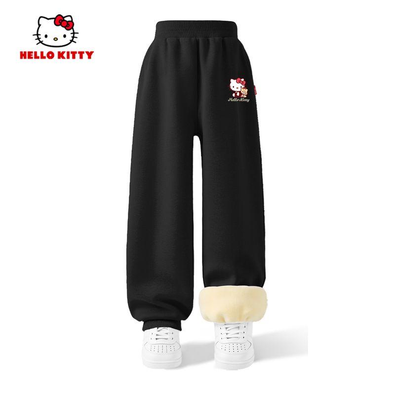Hello Kitty Girls New Year Outfit Red Sweater Set Children s Festive Clothes for the Year of the Horse Ti Partner K Black 110